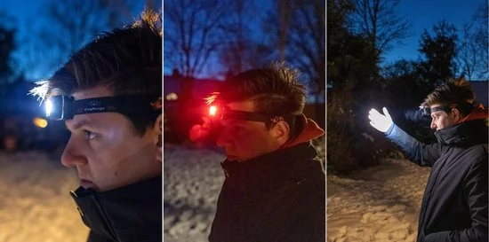 Nieuw π₯° Hoofdlamp LED Oplaadbaar Beige - Bewegingssensor - 300 Lumen - King Mungo KMHL034 π 9 Nieuw π₯° Hoofdlamp LED Oplaadbaar Beige - Bewegingssensor - 300 Lumen - King Mungo KMHL034 π - Afbeelding 9