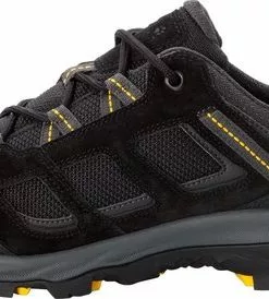 Kopen ⌛ Jack Wolfskin VOJO 3 TEXAPORE LOW M - Black / Burly Yellow XT - Mannen - Maat 43 ✨ -Kamperen-outdoor Verkoopwinkel 550x274 2