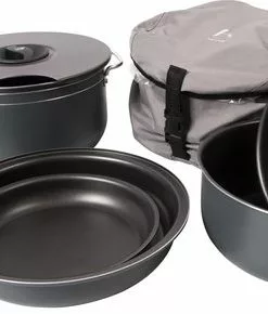 Uitgang 🥰 Bo-Camp Pannenset - Camping - 7-delig - Aluminium ⭐