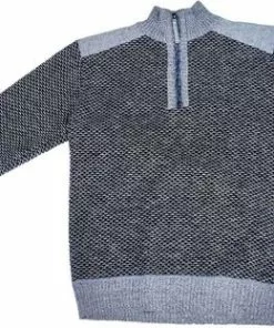 Hete verkoop 👏 BJØRNSON THYMO Fijn Gebreide Pullover 4 Seizoenen Heren - Fleece Gevoerd - Trui Met Rits - Maat S - Antraciet Grijs Melange 🔔 -Kamperen-outdoor Verkoopwinkel 550x311 2