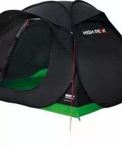 Goedkoopste π₯ High Peak Hyperdome 3 Pop Up Tent - Anthraciet - 3 Persoons β