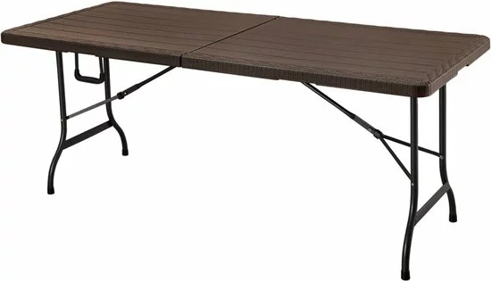 Uitgang π Viking Choice Opklapbare Tafel - 180 Cm Lang - Bruin π₯° 4 Uitgang π Viking Choice Opklapbare Tafel - 180 Cm Lang - Bruin π₯° - Afbeelding 4