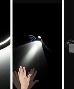 Kopen 🧨 EZMarkt Hoofdlamp Oplaadbaar - Te Bedienen Met Bewegingssensor - Oplaadbaar USB Type C - 200 Lumen - IPX6 Waterdicht - 46 Meter Bereik - 2 Verschillende Standen ✨ -Kamperen-outdoor Verkoopwinkel 550x320