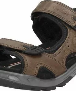 Kopen 👏 Ecco 🩴 Sandalen - Maat 44 - Mannen - Donker Bruin - Zwart ✨ -Kamperen-outdoor Verkoopwinkel 550x324 2