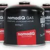 Goedkoop 🎉 NomadiQ BBQ NomadiQ Gasflesjes (3 Stuks X 500 Gram) - EN417 Schroefventiel 💯