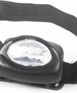 Begroting 👏 Eurocatch Outdoor Hoofdlamp - 5 Led - Zwart 👍