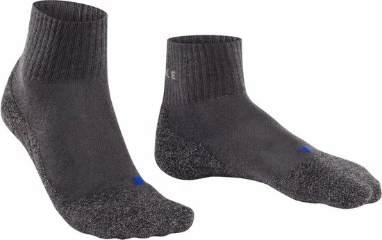 Promo β¨ FALKE TK2 Explore Cool Short Wandelsokken Kort Zacht Thermisch Anti-blaar Antizweet Zonder Motief Met Elastische Boord Verkoelend Ademend Sneldrogend Grijs Heren Sportsokken - Maat 44-45 π― 5 Promo β¨ FALKE TK2 Explore Cool Short Wandelsokken Kort Zacht Thermisch Anti-blaar Antizweet Zonder Motief Met Elastische Boord Verkoelend Ademend Sneldrogend Grijs Heren Sportsokken - Maat 44-45 π― - Afbeelding 5