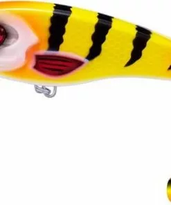 Coupon 🎉 Hunthouse Glider Jerkbait - Kunstaas Roofvis - Hengelsport - Vissen - Geel 🤩