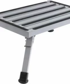 Flash-uitverkoop 🛒 Bo-Camp Opstapje - Inklapbaar - Antislip - 61.5x40x23 Cm 👍