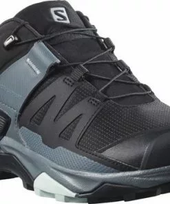 Groothandel 🥰 Salomon X Ultra 4 GTX 👩 Women - Black/stowea/opal - Schoenen - Wandelschoenen - Halfhoge Schoenen 🧨
