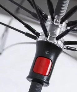 Nieuw ⌛ San Vitale® - Unieke Reversible Windproof Paraplu - Krant Wit 💯 -Kamperen-outdoor Verkoopwinkel 550x363 4