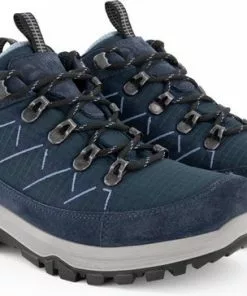 Beste deal 💯 Travelin' Svendborg - Lage Dames Wandelschoenen - Waterdicht En Ademend - Blauw Leer - Maat 40 ✔️ -Kamperen-outdoor Verkoopwinkel 550x364 4