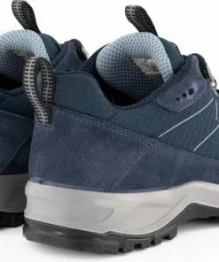 Beste deal 💯 Travelin' Svendborg - Lage Dames Wandelschoenen - Waterdicht En Ademend - Blauw Leer - Maat 40 ✔️ -Kamperen-outdoor Verkoopwinkel 550x365 1