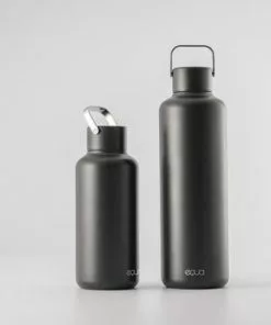 Beste Verkoop ✔️ Equa Waterfles - Stainless Steel - Zwart - 1L 🤩 -Kamperen-outdoor Verkoopwinkel 550x366 116
