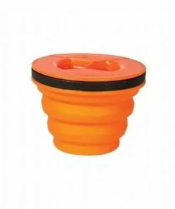 Uitgang 👍 Sea To Summit X-Seal & Go Set - Campingservies Inklapbaar - Beker + Schaal - Small - Lime/Oranje 🥰 -Kamperen-outdoor Verkoopwinkel 550x366 40