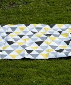 Gloednieuw 🎁 Sens Design XXL Waterdicht Picknickkleed – 200x200 Cm – Buitenkleed Geel 😍 -Kamperen-outdoor Verkoopwinkel 550x366 47