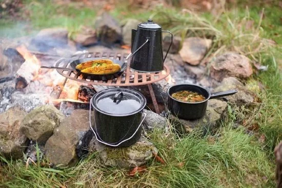 Goedkoop π Esschert Design Pannenset Kampvuur - 4 Delig - Outdoor - Metaal π 14 Goedkoop π Esschert Design Pannenset Kampvuur - 4 Delig - Outdoor - Metaal π - Afbeelding 14