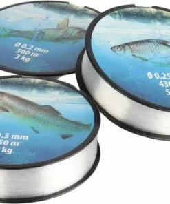 Beste Verkoop ⭐ Orange85 Visdraad - Transparant - Set Van 3 - Nylon Draad - Vislijn ⭐