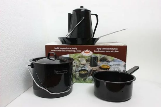 Goedkoop π Esschert Design Pannenset Kampvuur - 4 Delig - Outdoor - Metaal π 2 Goedkoop π Esschert Design Pannenset Kampvuur - 4 Delig - Outdoor - Metaal π - Afbeelding 2