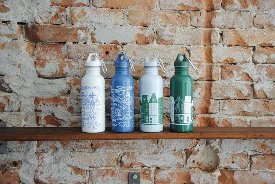 Beste deal 🤩 Retulp - Dutchie - Green - Canalhouse - 750ML - Drinkfles ⭐ 2 Beste deal 🤩 Retulp - Dutchie - Green - Canalhouse - 750ML - Drinkfles ⭐ - Afbeelding 2