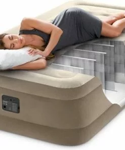 Groothandel 🔔 Intex Luchtbed - Ultra Plush - Formaat: Twin - B99 X L191 X H46 Cm - Ingebouwde Pomp - Met Reparatieset ⭐ -Kamperen-outdoor Verkoopwinkel 550x370 5