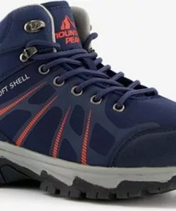 Hete verkoop β Mountain Peak Softshell Wandelschoenen A/B - Blauw - Maat 40 - Uitneembare Zool π