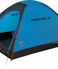 Promo 👍 High Peak Monodome Pu Koepeltent - Blauw - 2 Persoons 🔔