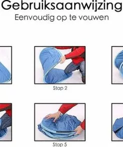 Goedkoopste ❤️ Merkloos Pop-up Tent - Strandtent - Opvouwbaar - Blauw 🔔 -Kamperen-outdoor Verkoopwinkel 550x401 1