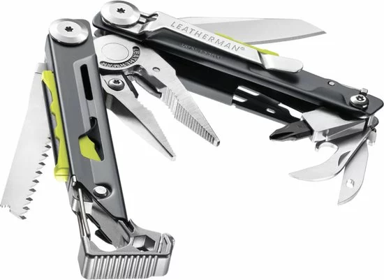 Kopen 𧨠Leatherman Multitool Signal Granite 19-delig Met Schede - Grijs π 9 Kopen 𧨠Leatherman Multitool Signal Granite 19-delig Met Schede - Grijs π - Afbeelding 9
