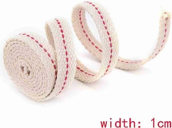 Gloednieuw π€© Urban Kr8 Urbankr8® - Olielamp Lont - Platte Lont - Brander - Katoen - 10mm Bij 3 M - 1 Stuk π 1 Gloednieuw π€© Urban Kr8 Urbankr8® - Olielamp Lont - Platte Lont - Brander - Katoen - 10mm Bij 3 M - 1 Stuk π