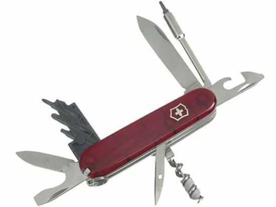 Promo π Victorinox CyberTool 29 Functies Transparant Rood π€© 3 Promo π Victorinox CyberTool 29 Functies Transparant Rood π€© - Afbeelding 3