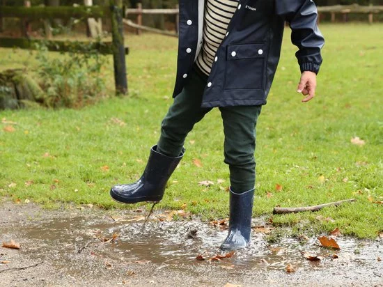 Promo π Regenlaarzen | Meisjes, Jongens | Blauw Donker + Fleece Sock | Textiel | π Shoesme | Maat 28 π 8 Promo π Regenlaarzen | Meisjes, Jongens | Blauw Donker + Fleece Sock | Textiel | π Shoesme | Maat 28 π - Afbeelding 8