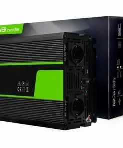 Korting 😉 GREEN CELL Omvormer 24V Naar 230V Zuivere Sinusgolf 2000W. 👍