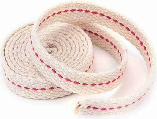 Gloednieuw π€© Urban Kr8 Urbankr8® - Olielamp Lont - Platte Lont - Brander - Katoen - 10mm Bij 3 M - 1 Stuk π 2 Gloednieuw π€© Urban Kr8 Urbankr8® - Olielamp Lont - Platte Lont - Brander - Katoen - 10mm Bij 3 M - 1 Stuk π - Afbeelding 2