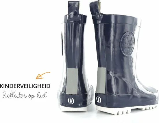 Promo π Regenlaarzen | Meisjes, Jongens | Blauw Donker + Fleece Sock | Textiel | π Shoesme | Maat 28 π 3 Promo π Regenlaarzen | Meisjes, Jongens | Blauw Donker + Fleece Sock | Textiel | π Shoesme | Maat 28 π - Afbeelding 3
