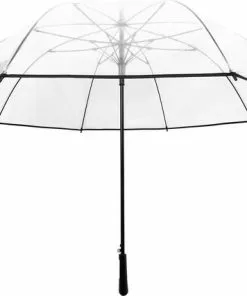Beste recensies van 🛒 Smati Golf Stormparaplu - Transparent - Auto Open - ø 124 Cm - Golf Zwart 🌟