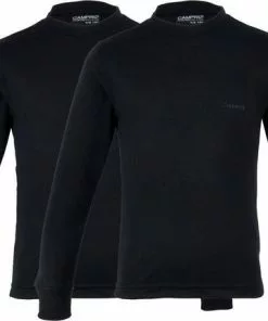 Beste recensies van 👏 Campri Thermoshirt Lange Mouw (2-PACK) - Sportshirt - Junior - Maat 140 - Zwart ✔️