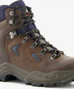 Goedkoop π Mountain Peak Heren Wandelschoenen Categorie B - Bruin - Maat 42 - Uitneembare Zool π