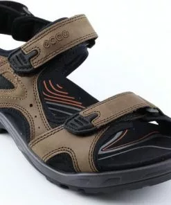Kopen 👏 Ecco 🩴 Sandalen - Maat 44 - Mannen - Donker Bruin - Zwart ✨ -Kamperen-outdoor Verkoopwinkel 550x442 4
