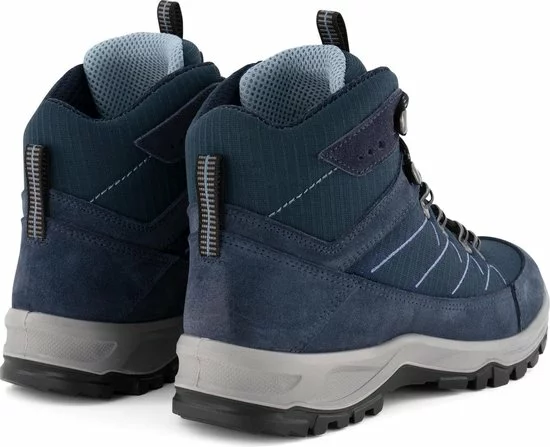 Korting ⭐ Travelin' Svendborg - Hoge Dames Wandelschoenen - Waterdicht En Ademend - Blauw Leer - Maat 38 ✔️ 9 Korting ⭐ Travelin' Svendborg - Hoge Dames Wandelschoenen - Waterdicht En Ademend - Blauw Leer - Maat 38 ✔️ - Afbeelding 9