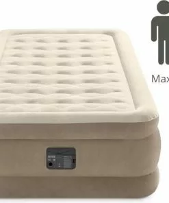 Groothandel 🔔 Intex Luchtbed - Ultra Plush - Formaat: Twin - B99 X L191 X H46 Cm - Ingebouwde Pomp - Met Reparatieset ⭐ -Kamperen-outdoor Verkoopwinkel 550x449 2