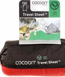 Goedkoopste ⭐ Cocoon TravelSheet - Lakenzak - Katoen - Grijs 🤩 -Kamperen-outdoor Verkoopwinkel 550x451 3
