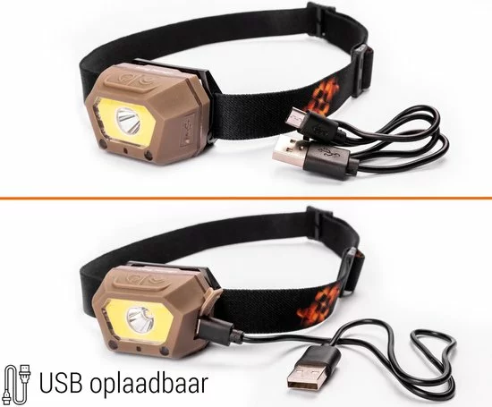 Nieuw π₯° Hoofdlamp LED Oplaadbaar Beige - Bewegingssensor - 300 Lumen - King Mungo KMHL034 π 11 Nieuw π₯° Hoofdlamp LED Oplaadbaar Beige - Bewegingssensor - 300 Lumen - King Mungo KMHL034 π - Afbeelding 11