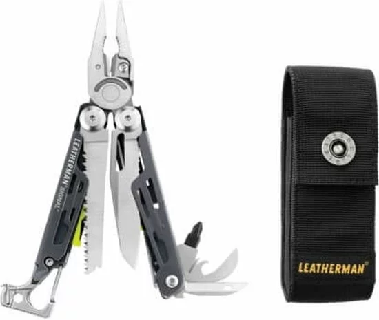 Kopen 𧨠Leatherman Multitool Signal Granite 19-delig Met Schede - Grijs π 6 Kopen 𧨠Leatherman Multitool Signal Granite 19-delig Met Schede - Grijs π - Afbeelding 6