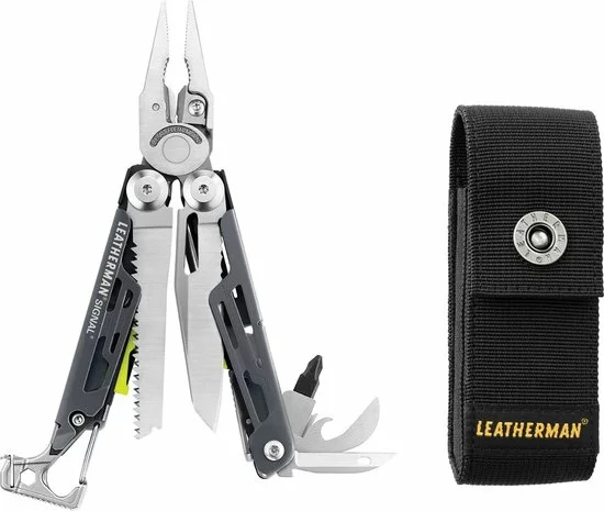 Kopen 𧨠Leatherman Multitool Signal Granite 19-delig Met Schede - Grijs π 7 Kopen 𧨠Leatherman Multitool Signal Granite 19-delig Met Schede - Grijs π - Afbeelding 7