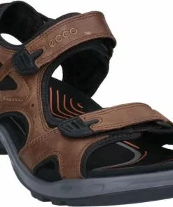 Kopen 👏 Ecco 🩴 Sandalen - Maat 44 - Mannen - Donker Bruin - Zwart ✨ -Kamperen-outdoor Verkoopwinkel 550x467 4