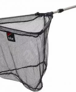 Korting 😍 Dam Base-X Landingsnet - 50X50X40cm - Schepnet - 1.50m - Zwart 🌟