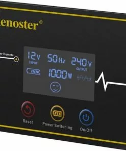 Nieuw 🎁 Edecoa Zuivere Sinus Omvormer 12V-230V - 2500/5000W 😉 -Kamperen-outdoor Verkoopwinkel 550x469 3