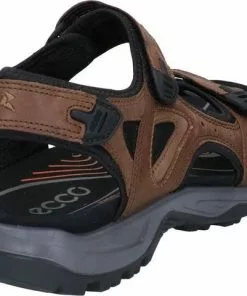 Kopen 👏 Ecco 🩴 Sandalen - Maat 44 - Mannen - Donker Bruin - Zwart ✨ -Kamperen-outdoor Verkoopwinkel 550x480 1