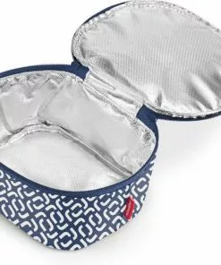 Goedkoopste 🤩 Reisenthel Coolerbag S Pocket Koeltas - 2,5L - Signature Navy Blauw ✔️ -Kamperen-outdoor Verkoopwinkel 550x481 4